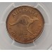 AUSTRALIA 1962 . HALF 1/2 PENNY . PROOF